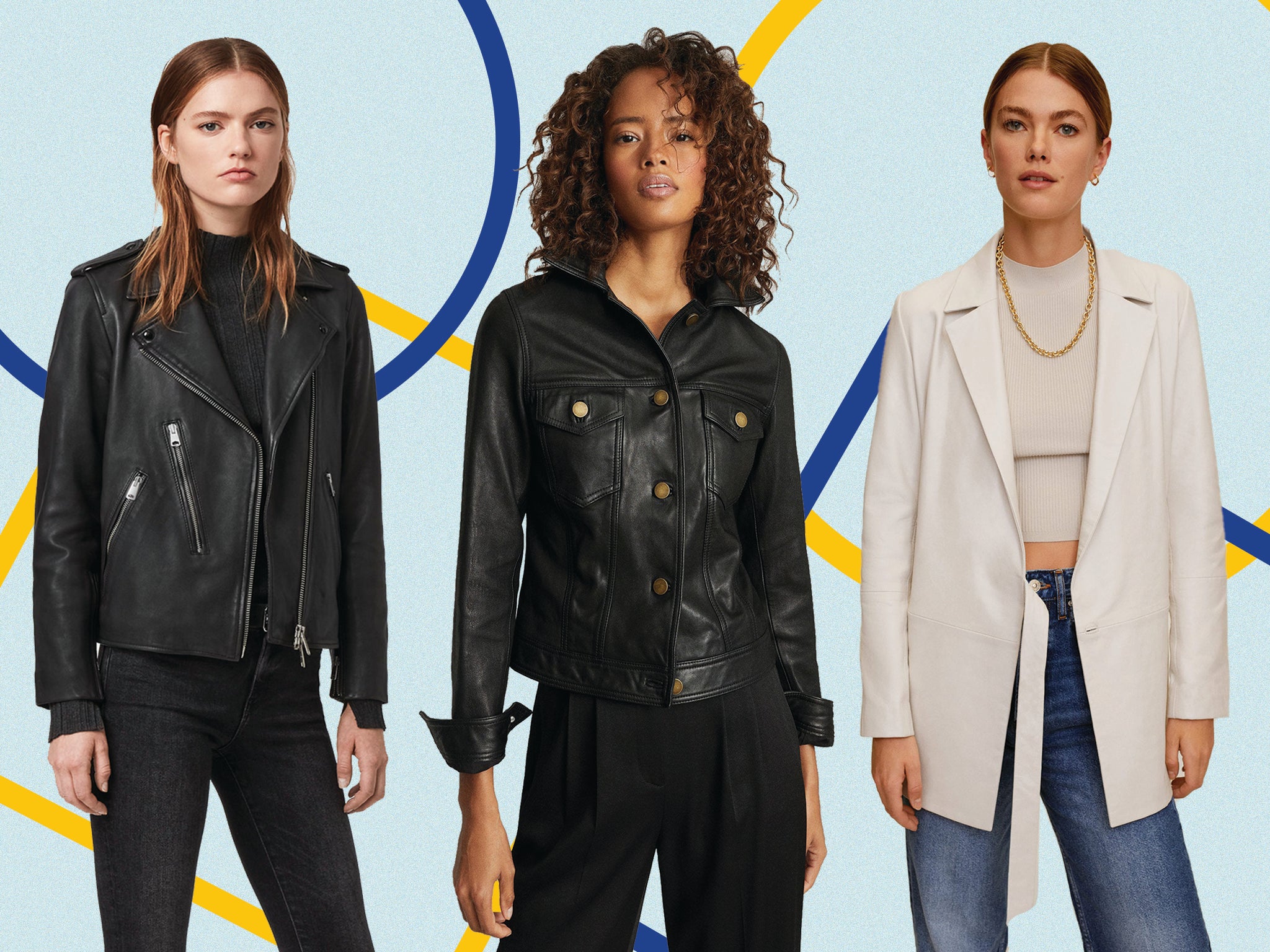Best women's leather jacket 2020: Longline and belted biker Best women's leather jacket 2020: Longline and belted biker